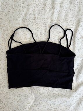 Urban Outfitters Black Strappy Tank